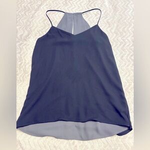 Elegant Reversible Black & grey Women's Tank Top